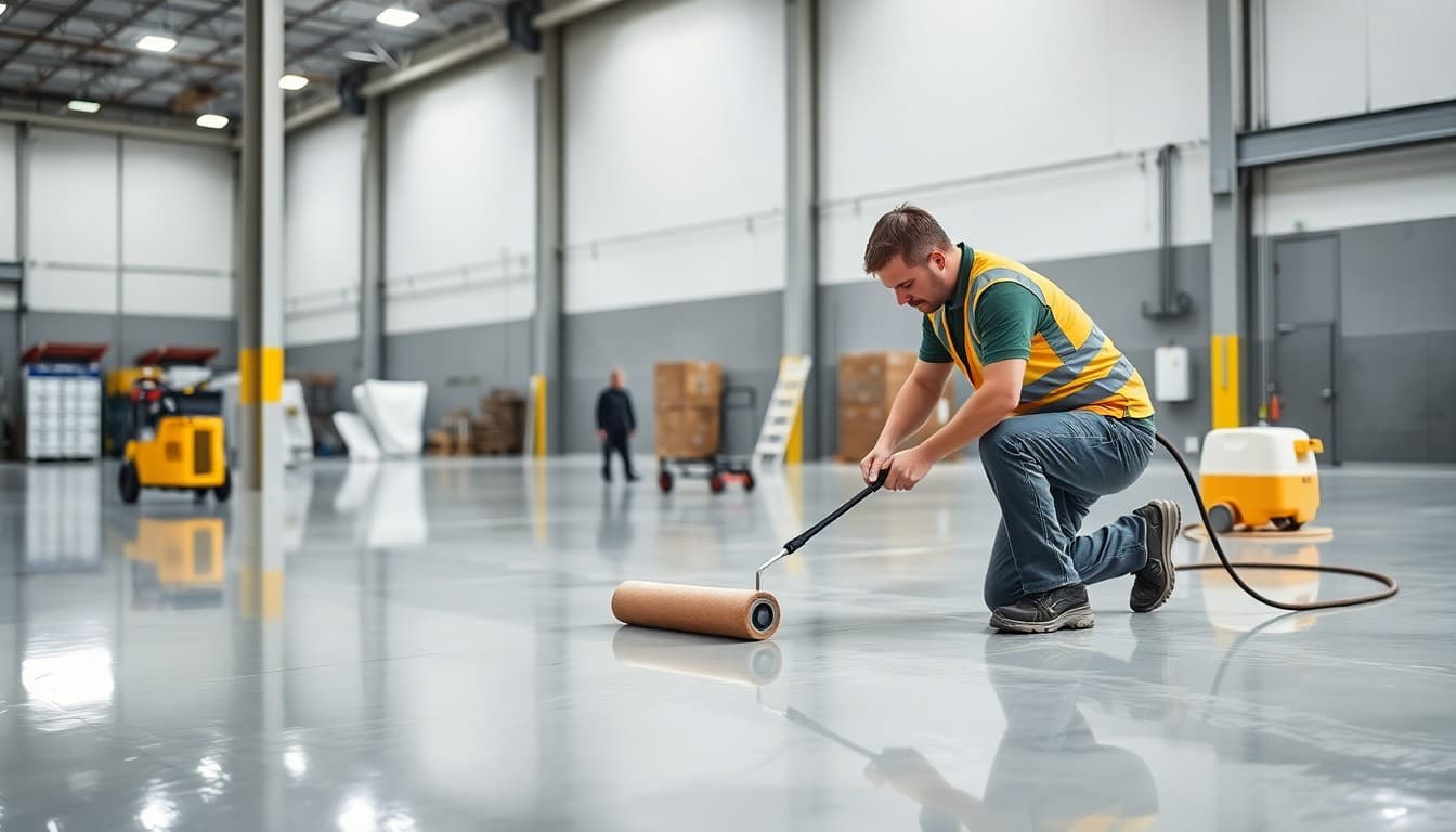 Professional flooring installation